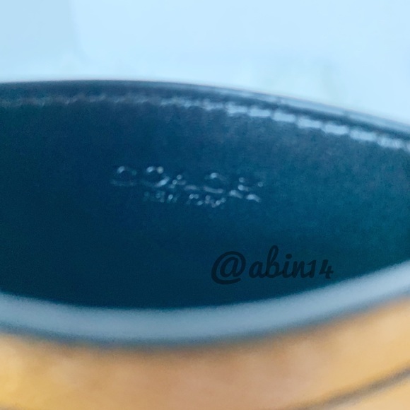 NWT Coach Leather Card Case Wallet - Picture 4 of 8